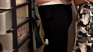 Big Tits Kneaded in Bathroom - Shower Sex