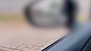 Hot MILF French in a Car Parking Suck Big Cock of a Stranger for Her Husband - Misscreamy