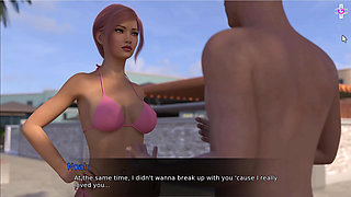 Resort of Temptation 13 I dont think Sadie liked that ive touch the other girls boobs