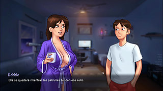 MASTURBATING MY STEPSISTER UNTIL SHE FINISHES -Summertime saga