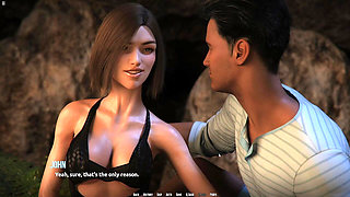 Stranger Girl Was Horny so She Giving Me a Blowjob on the Beach