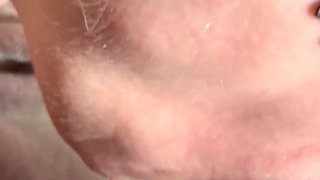 Amateur Wife Sucks off Hubby’s Friend, Takes Load on Tongue