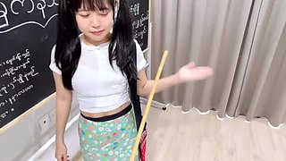 Ah Ko Lay Myanma Porn - Cute Asian Teen Seduces Teacher in Uniform - Homemade Anal & Perfect Fat Ass