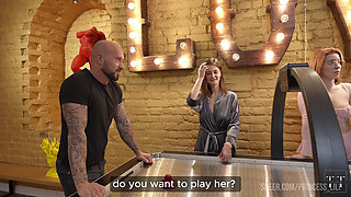 Consolation Prize: Fucked a Friend to Cheer Him up After Losing Air Hockey Game