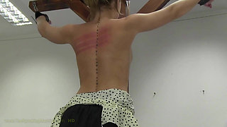 Sasha Spanking Machine - Bare Back Whipping
