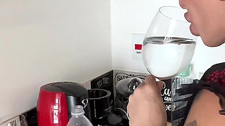 This Unfaithful Bride with a Large Clitoris Gave Him Anal Sex Without a Condom and Let the Guy Ejaculate Inside