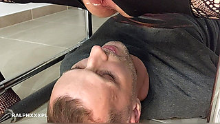 Cuckold Cleanup Creampie and Swallowing Piss