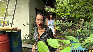 Denis Marti and Lola Danger enjoy passionate sex in the open air