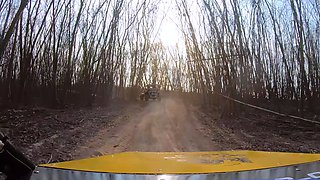 Buggy off road and anal sex with Thai GF