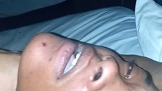 Skinny Ebony Teen POV Going Inside