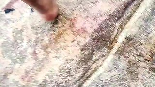 Fucked this big latina booty in the middle of the public beach