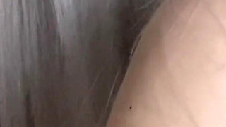 Chastity Cage Milked to Cum in Condom