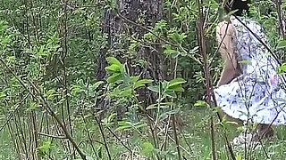 Flashing My Pussy in the Woods