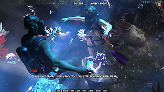 Lisa Total Investigation! by Dragofinder Studio - Naughty Diving, Sex with Very Pregnant Wife 46