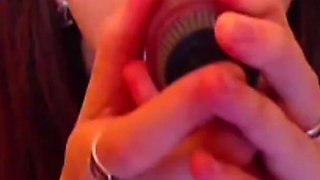 Anal Dildo Hurts in Tiny Little Asshole