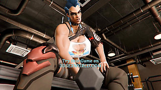 PAWG Teen gets Rough Anal Destroyed by Crazy Personal Trainer in the GYM (Realistic 3D Anime)