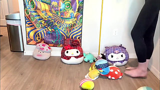 Plushie Stomp - Size 16 Feet Stomping Stuffed Toy Collection