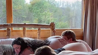 Mountain Cabin Foursome