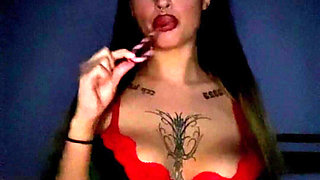 Bigtits curvy teen slut moaning while fingers deep