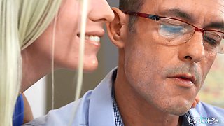 Angelika Grays' Burning Desire in a Romantic Embrace