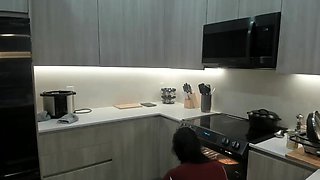 Hot brunette close up pussy masturbation on cam