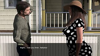 Big boobs, pc gameplay, big natural tits