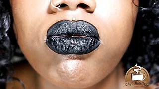 Black Lipstick JOI Goddess Chy Latte