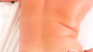 ANGELA WHITE BOUNCES HER HUGE TITS ON MY COCK