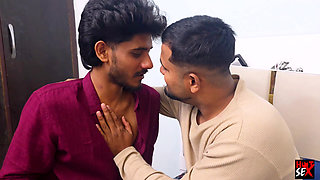 Foursome Indian Desi Couples Friends Having Hardcore Fucking and Kissing in One Bed Together Video