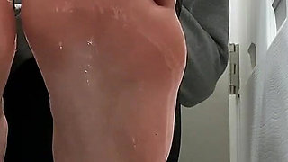 Bare Toes Slip and Glide Foot Oil Video by Ivy's Feet