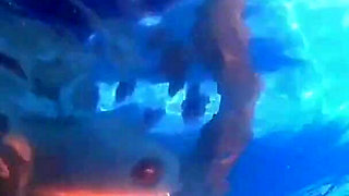 Dildo Fuck and Dildo Blowjob While Holding My Breath Underwater in Pool