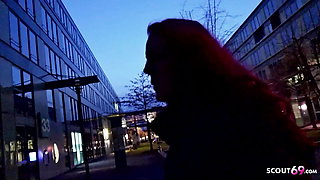 German Scout - Redhead Berlin Teen Cloe Dirty Pickup and Fuck
