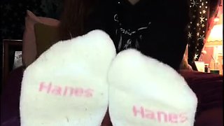 Sexy Emo Teen Dildoing And Foot Fetish