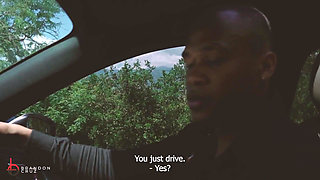 A Blonde Cuckold Fucks Her Chauffeur BBC Outdoors - Brandon Cruz & Tatiana Alvarez