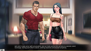 A Muscular Man Fucked His Friend's Hot Wife