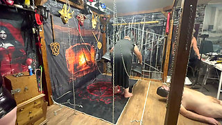 Part 4- Lanista Bear Teaches Red Ruby the Art of Professional Domination.