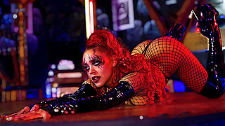 Sexy Succubus Pole Dance