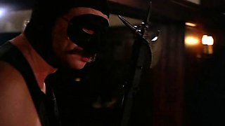 Femdom fetish mistresses fuck bdsm loser with strapon