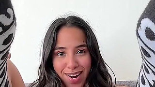 Edge for My Sweaty Gym Socks and Stinky Feet Goddess Alexa Sock Fetish Foot Fetish Foot Domination Femdom POV