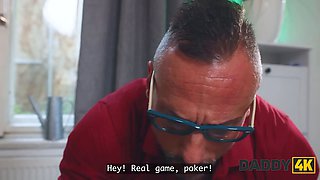 Daddy4k. virtual reality can't replace a real, teenager Tight Pussy