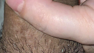 Step mom morning handjob before breakfast help step son dick with big erection