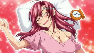 Anime Hentai Girlfriend Hardcore Sex - Blowjob, Doggystyle & Creampie with Big Natural Tits