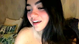 Teenage beauty captivates with daring panty passion in thrilling homemade play