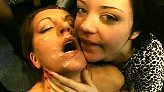 Amateur blowjob with monster cumshot