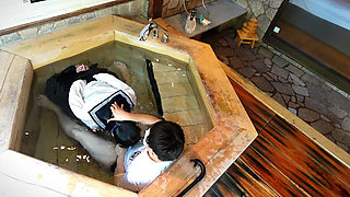 Dripping Uniform, Restrained in a Bathtub, off-campus Lesson