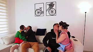 Neighborhood Orgy Gets Wild - Foursome With TommyMiller & Fred Nunexx Fucking KarinaMiller & NatisMiam Rough