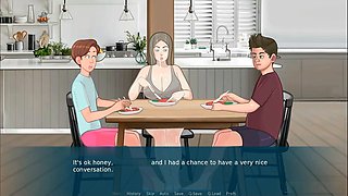 Big boobs, kitchen fuck, sloppy bj