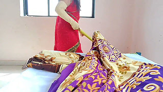 Indian Maid Has Sex with Hot Young Boss