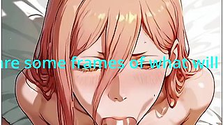 Hentai Anime In Power Chainsaw Man Animation - Ai Generated