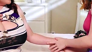 Alien Maggie Green & Stepdaughter Arietta Adams Get Naughty in Human Sex Cover-up